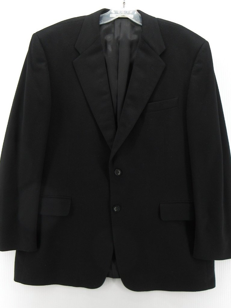 Vintage Hickey Freeman Sport Coat 44 Short Loro Piana Blazer Cashmere